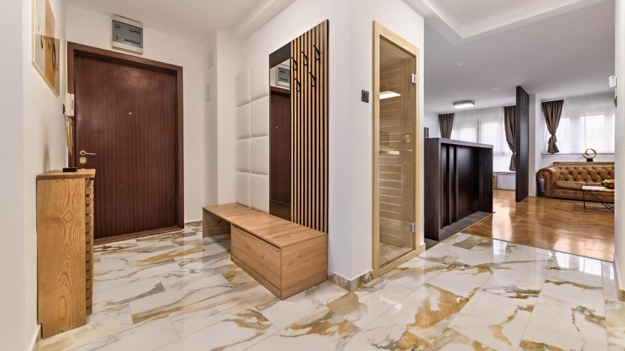President Apartment With Sauna Загреб Экстерьер фото